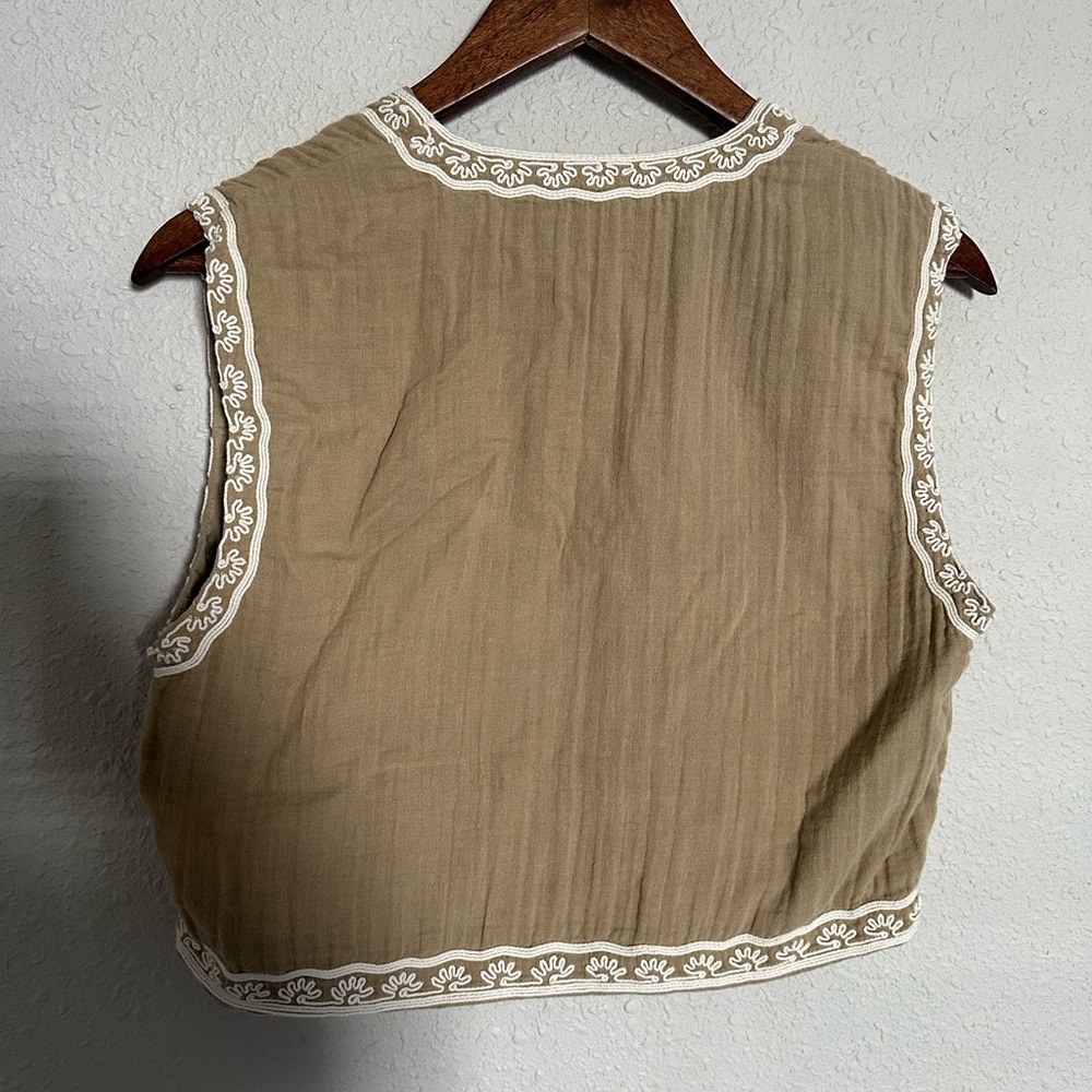 Zara Beige vest - Picture 4 of 4